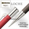 Guillochè Ciselè VIOLA Colour Concept Penna Graf-Von Faber-Castell  sfera - roller- stilo in offerta 