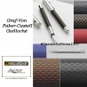 Guillochè Ciselè VIOLA Colour Concept Penna Graf-Von Faber-Castell  sfera - roller- stilo in offerta 