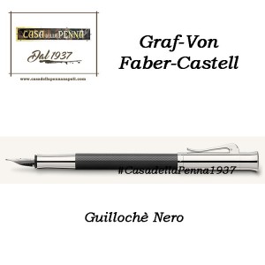 Guillochè Ciselè NERA Colour Concept Penna Graf-Von Faber-Castell  sfera - roller- stilo in offerta 