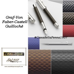 Guillochè Ciselè RODIATA Colour Concept Penna Graf-Von Faber-Castell  sfera - roller- stilo in offerta 
