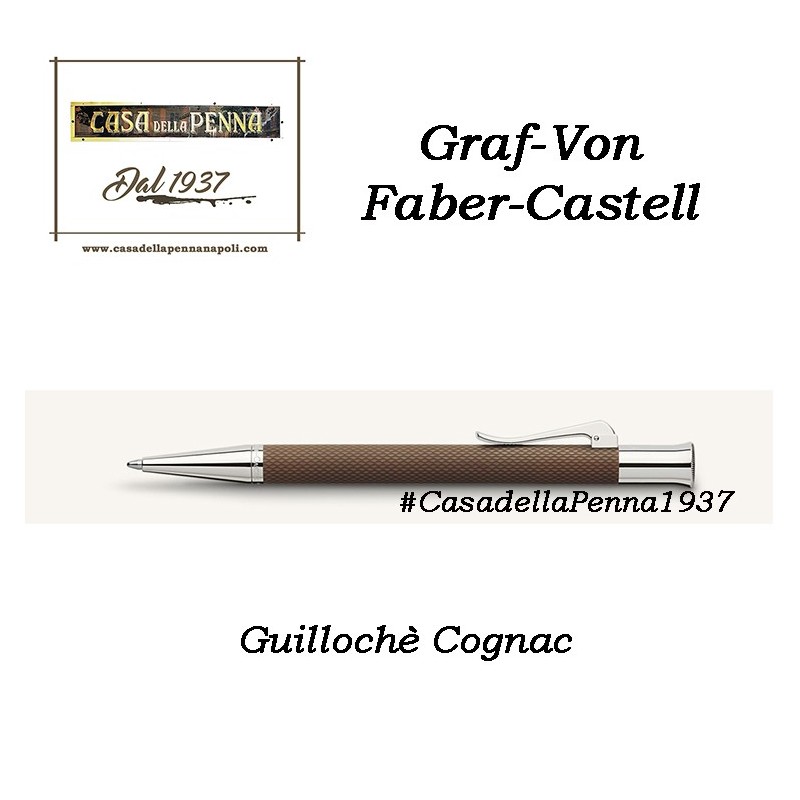 Guillochè Ciselè COGNAC Colour Concept Penna Graf-Von Faber-Castell  sfera - roller- stilo in offerta 