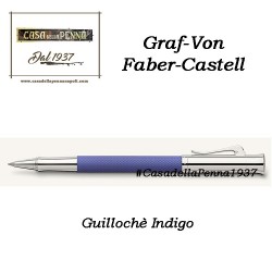 Guillochè Ciselè INDIGO Colour Concept Penna Graf-Von Faber-Castell  sfera - roller- stilo in offerta 