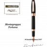 MONTEGRAPPA Fortuna Oro Rosa e Nero penna sfera - roller - stilo 