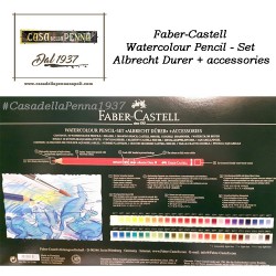 FABER-CASTELL 48 Watercolour pencil - set Albrecht Durer + Accessories  pastelli acquarellabili