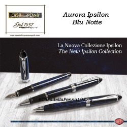 AURORA Ipsilon Blu Notte penna sfera - roller - stilografica 
