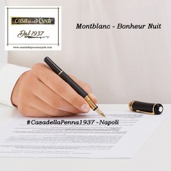 penna MONTBLANC Bonheur Nuit - sfera, roller, stilografica 