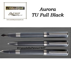 penna AURORA Tu Full Metal Black - stilografica, roller, sfera 