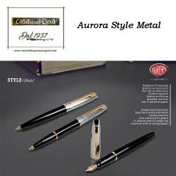 AURORA Style Metal - penna sfera, roller, stilo 