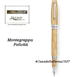 MONTEGRAPPA Felicità - Caramel Gold - penna sfera/roller/stilografica