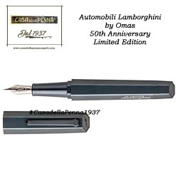 OMAS Lamborghini  50th anniversary - limited edition + modellino omaggio + foderino