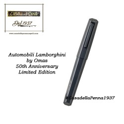 OMAS Lamborghini  50th anniversary - limited edition + modellino omaggio + foderino