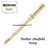 PARKER  Duofold Ivory GT - penna sfera/stilografica - ultimo pezzo - offerta