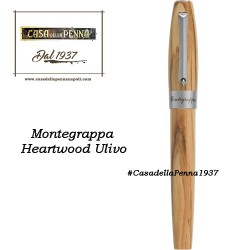 MONTEGRAPPA Fortuna Heartwood Ulivo - penna sfera/roller/stilografica + taccuino - Novità 