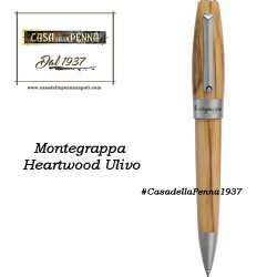 MONTEGRAPPA Fortuna Heartwood Ulivo - penna sfera/roller/stilografica + taccuino - Novità 
