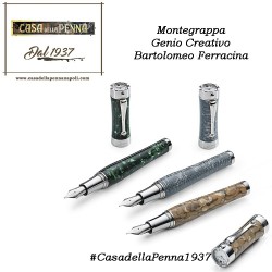 MONTEGRAPPA Bartolomeo Ferracina - Limited Edition Genio creativo - penna stilografica Indian Rainbow 