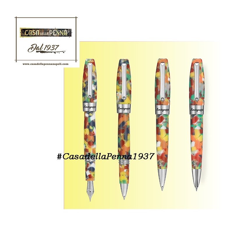 Montegrappa Fortuna Mosaico - Mosca - penna sfera/roller/stilografica