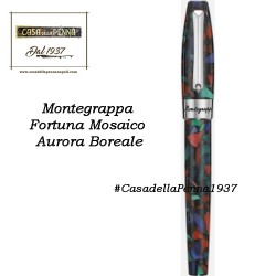 Montegrappa Fortuna Mosaico - Aurora Boreale - penna sfera/roller/stilografica