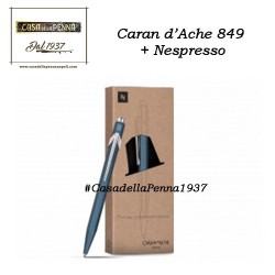 Caran d'Ache 849 Nespresso - penna sfera riciclata da capsule 