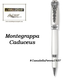 Montegrappa Fortuna Caduceus - Bianca -  penna sfera/roller/stilografica 