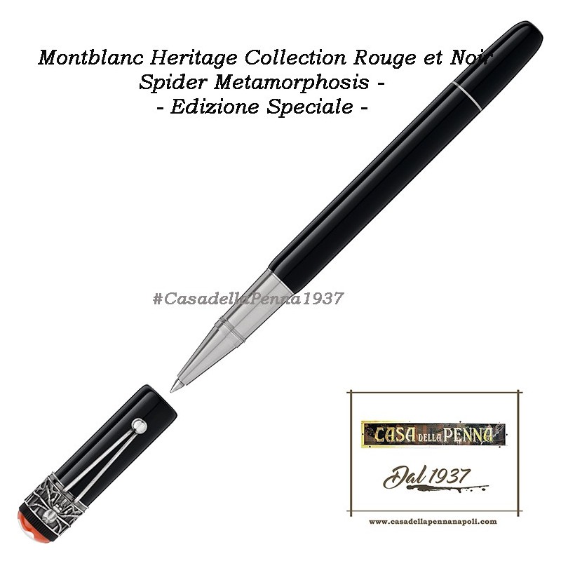 Montblanc Spider Metamorphosis - NOIR - Heritage Collection Rouge et Noir - Edizione Speciale 
