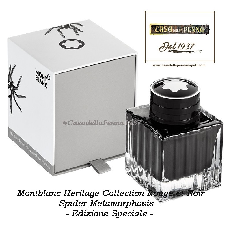 Montblanc Spider Metamorphosis - inchiostro - Heritage Collection Rouge et Noir - Edizione Speciale 