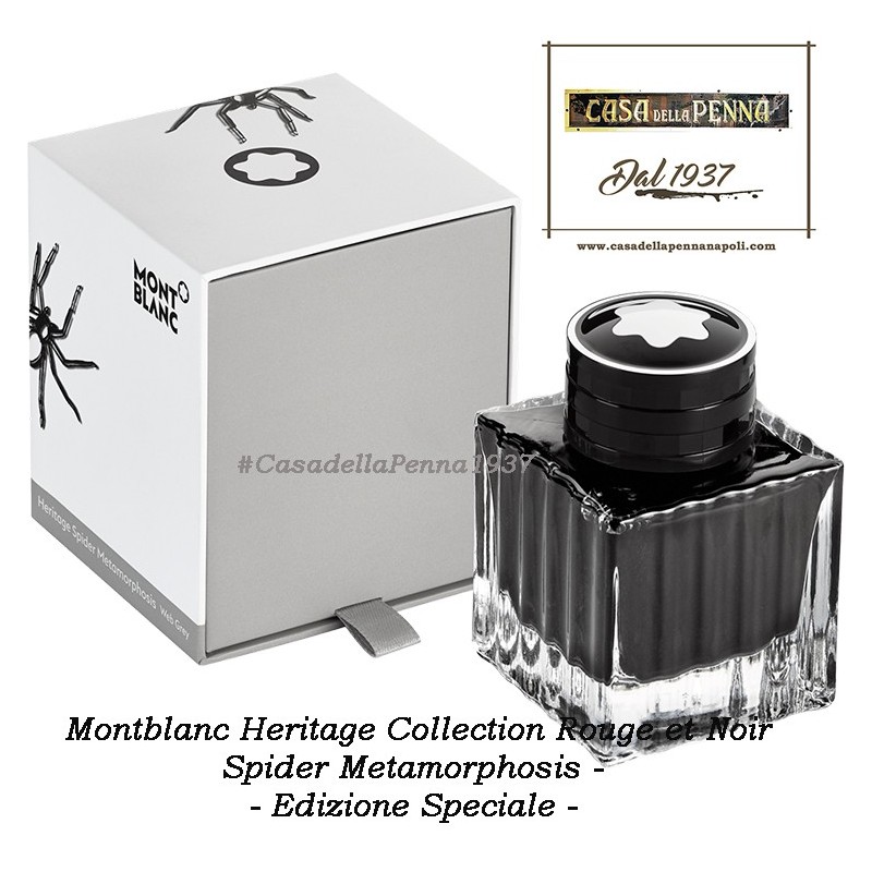 Montblanc Spider Metamorphosis - inchiostro - Heritage Collection Rouge et Noir - Edizione Speciale Montblanc Spider Metamorphosis - inchiostro - Heritage Collection Rouge et Noir - Edizione Speciale