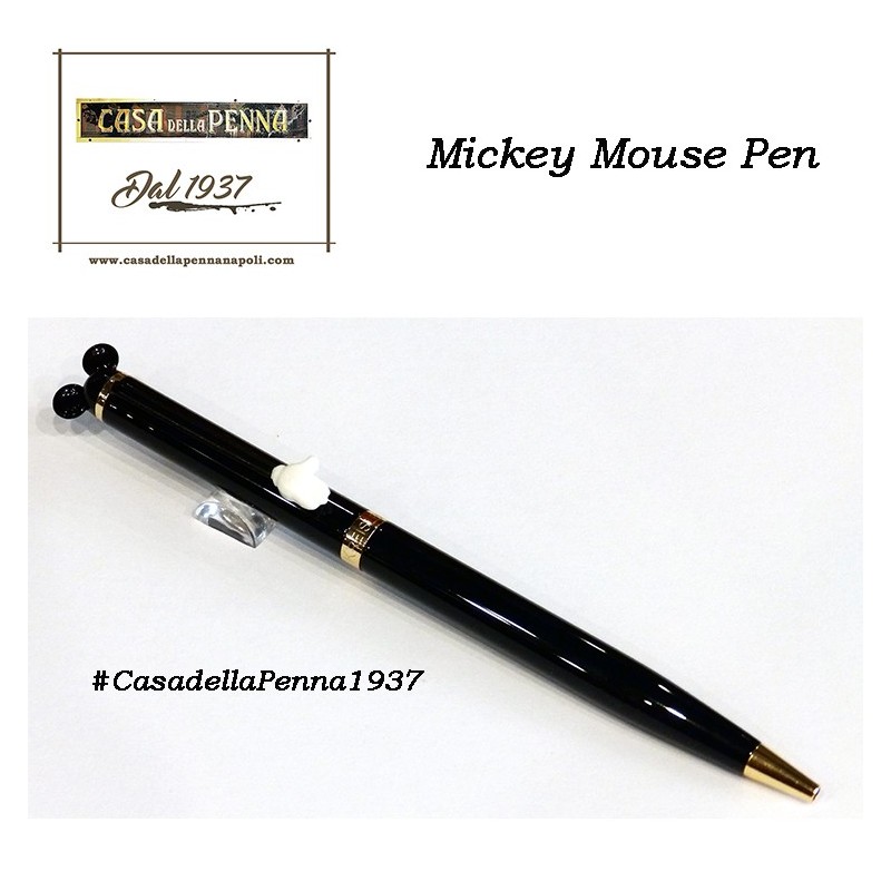 Disney Mickey Mouse - nera - penna sfera/roller 