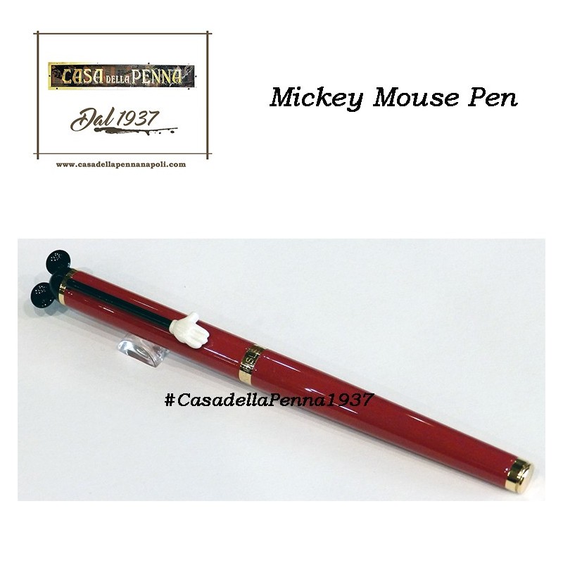 Disney Mickey Mouse - rosso - penna stilo /roller