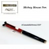 Disney Mickey Mouse - rosso e nero - penna roller/stilo 
