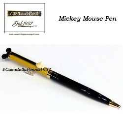 Disney Mickey Mouse - giallo e nero - penna sfera 