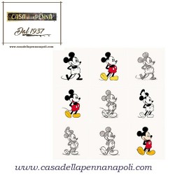 Disney Mickey Mouse - giallo e nero - penna sfera 