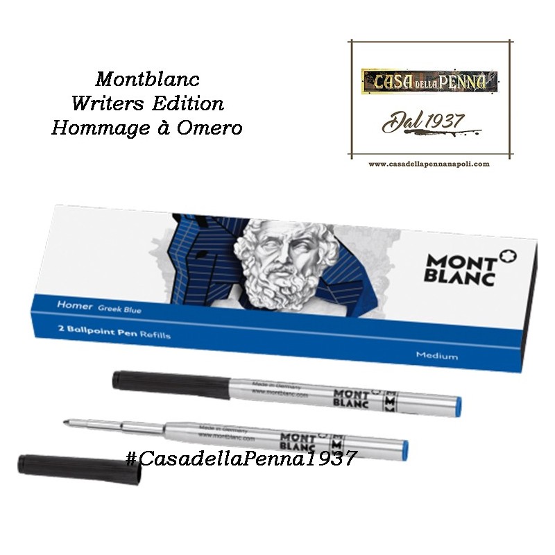 Montblanc Writers Edition Hommage à Homère - edizione limitata - refill Montblanc Writers Edition Hommage à Homère - edizione limitata - refill