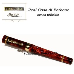 penna ufficiale della Real Casa di Borbone - Argenio - ROSSO