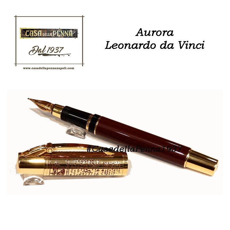 Aurora Leonardo da Vinci - penna stilografica / roller - ultimi pezzi Aurora Leonardo da Vinci - penna stilografica / roller - ultimi pezzi