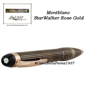 Montblanc StarWalker Rose Gold - penna stilografica / sfera 