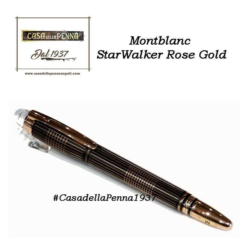 Montblanc StarWalker Rose Gold - penna stilografica / sfera 