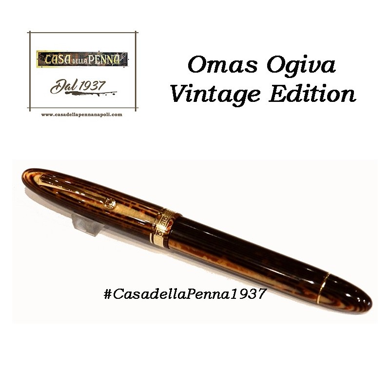 Omas Ogiva Vintage Edition - arco brown - penna stilografica - limited edition