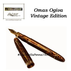 Omas Ogiva Vintage Edition - arco brown - penna stilografica - limited edition