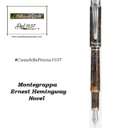 Montegrappa Ernest Hemingway Novel - penna stilografica Grigio D'Ambra