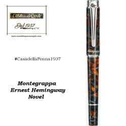 Montegrappa Ernest Hemingway Novel - penna stilografica Grigio D'Ambra