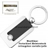 portachiavi Montblanc Meisterstuck rettangolare metallo/pelle 