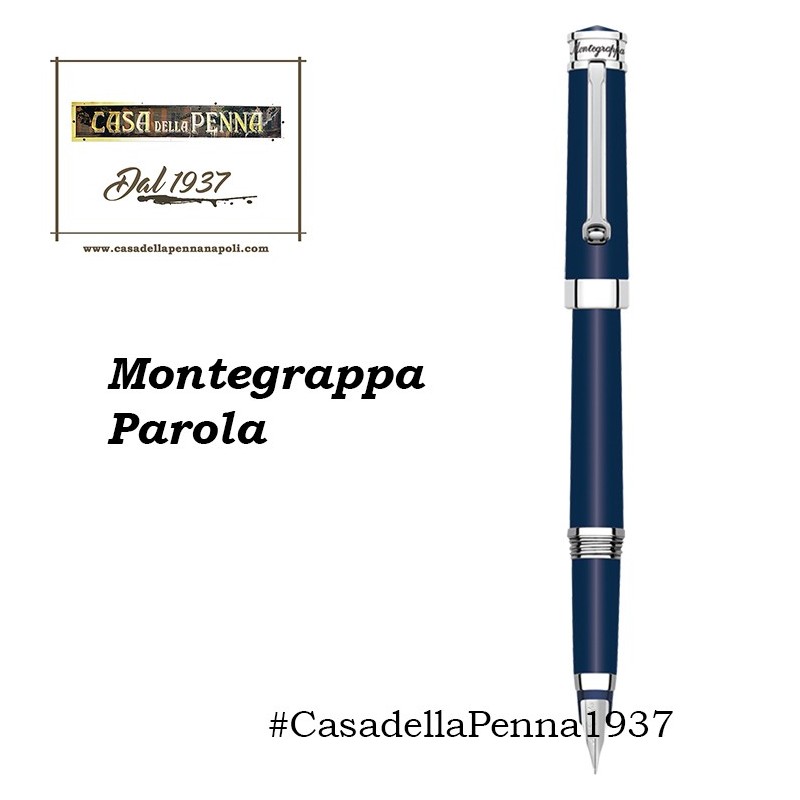 Montegrappa Parola - Blue Navy - penna sfera/roller/stilografica