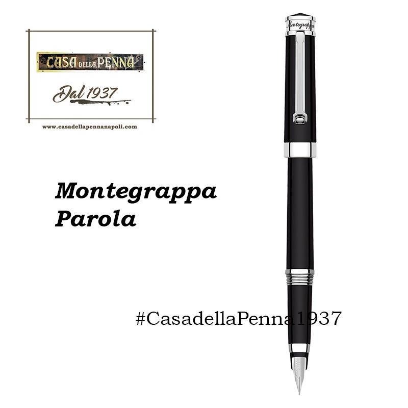 Montegrappa Parola - Nero Pastello  - penna sfera/roller/stilografica