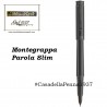 Montegrappa Parola Slim-Nero Stealth- penna sfera/roller/stilografica