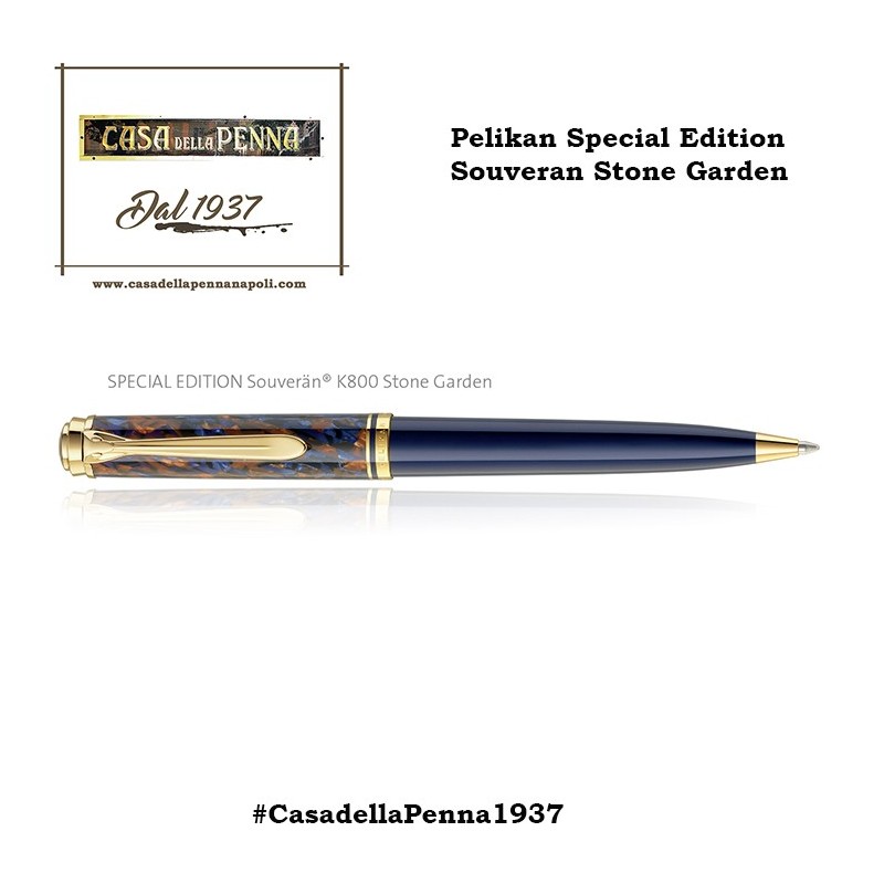 Pelikan Souveran 800 Stone Garden - penna Special Edition 