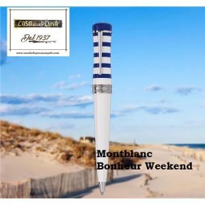 Montblanc Bonheur Weekend penna sfera/roller/stilografica 