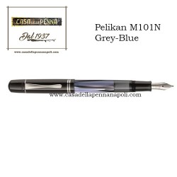 Pelikan M101N Grey-Blue - special Edition - penna stilografica