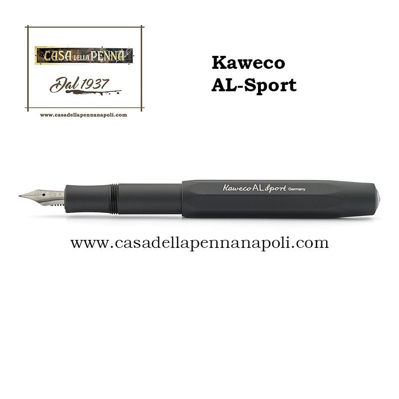 KAWECO  AL-Sport Nero - penna stilografica/roller/sfera