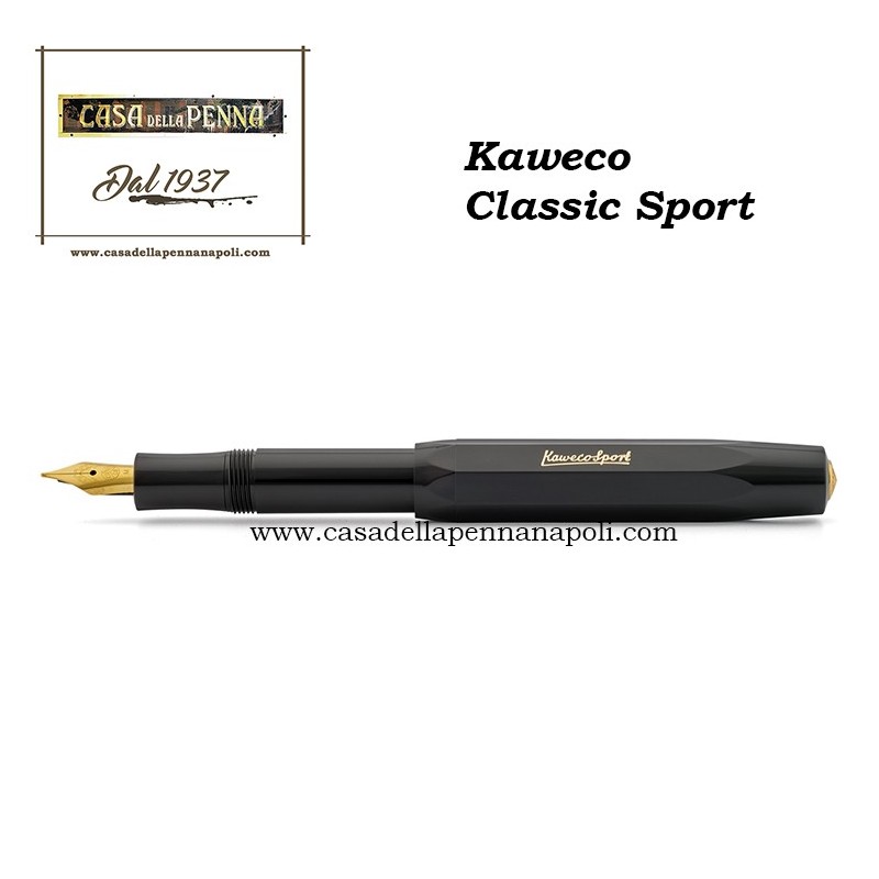 KAWECO classic sport Black - penna stilografica/roller/sfera/portamine/ matita