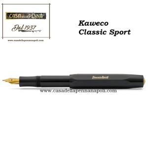 classic sport Black KAWECO - penna stilografica/roller/sfera/portamine/matita
